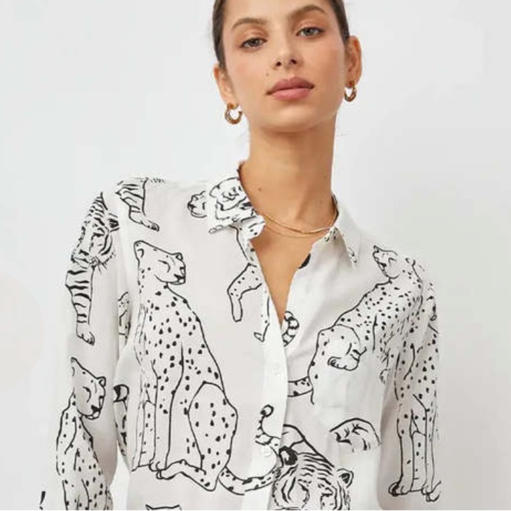 Rails Kathryn Wildcats Blouse - NWT - In org packaging - Sz. M